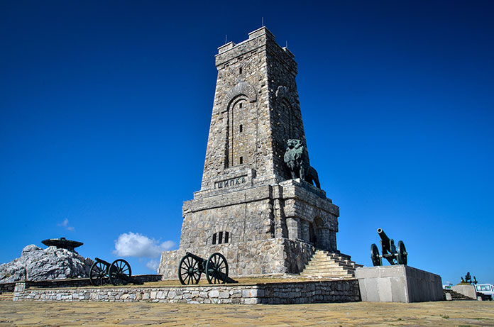 Pomnik Wolności na szczycie Stoletow - Bułgaria